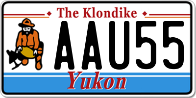 YT license plate AAU55