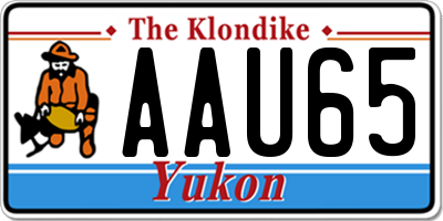 YT license plate AAU65