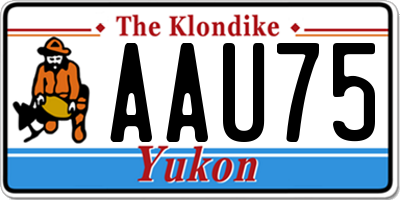 YT license plate AAU75