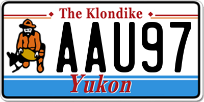 YT license plate AAU97