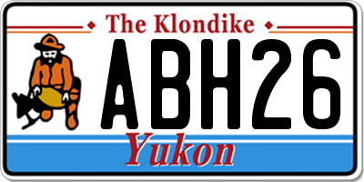 YT license plate ABH26