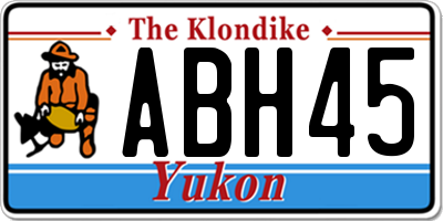 YT license plate ABH45