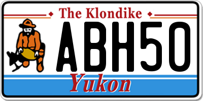 YT license plate ABH50