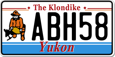 YT license plate ABH58