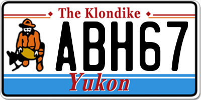 YT license plate ABH67