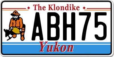 YT license plate ABH75