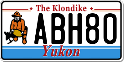 YT license plate ABH80