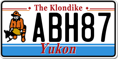 YT license plate ABH87