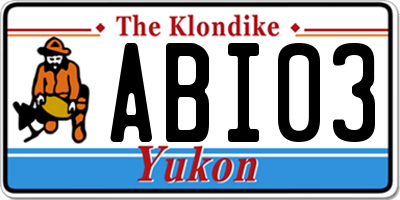 YT license plate ABI03