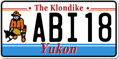 YT license plate ABI18