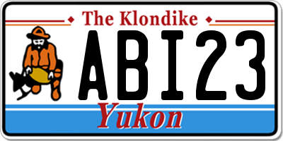 YT license plate ABI23