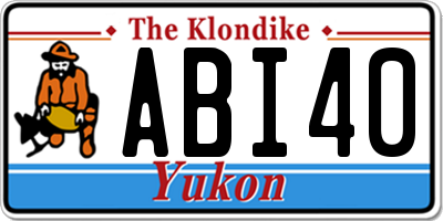 YT license plate ABI40