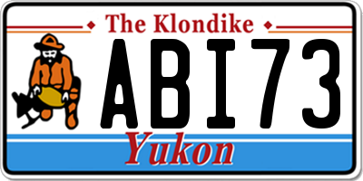 YT license plate ABI73