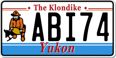 YT license plate ABI74