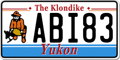 YT license plate ABI83