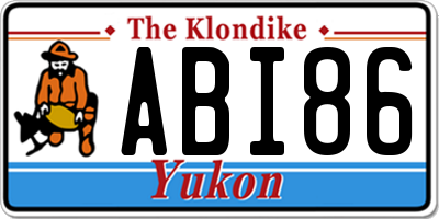 YT license plate ABI86