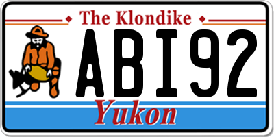 YT license plate ABI92