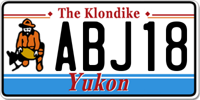 YT license plate ABJ18