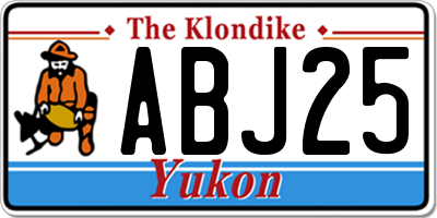 YT license plate ABJ25