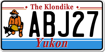 YT license plate ABJ27