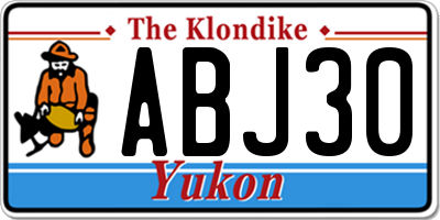 YT license plate ABJ30