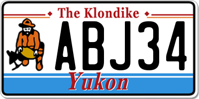 YT license plate ABJ34