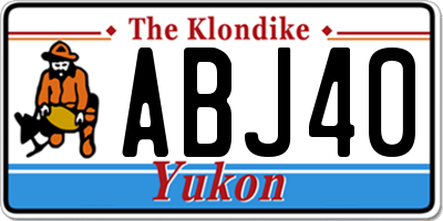 YT license plate ABJ40