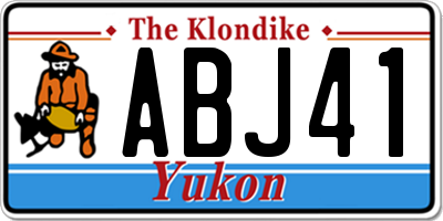 YT license plate ABJ41