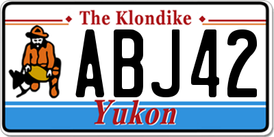 YT license plate ABJ42