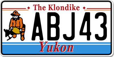 YT license plate ABJ43