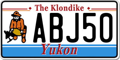 YT license plate ABJ50