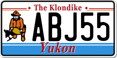 YT license plate ABJ55