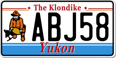 YT license plate ABJ58