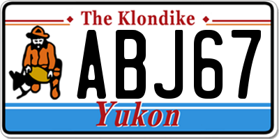 YT license plate ABJ67