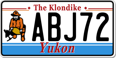 YT license plate ABJ72