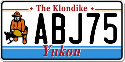 YT license plate ABJ75