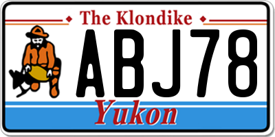 YT license plate ABJ78