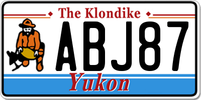 YT license plate ABJ87