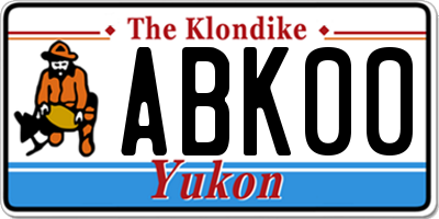 YT license plate ABK00