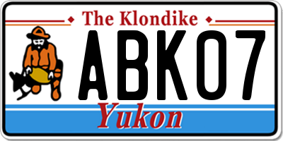 YT license plate ABK07