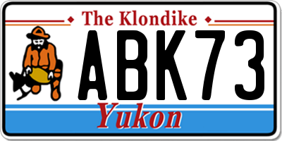 YT license plate ABK73