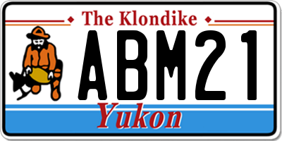 YT license plate ABM21