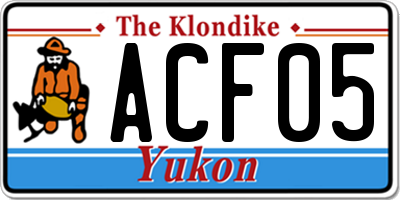 YT license plate ACF05