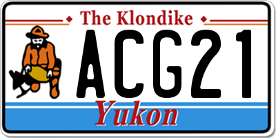 YT license plate ACG21