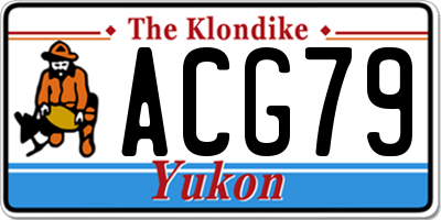 YT license plate ACG79