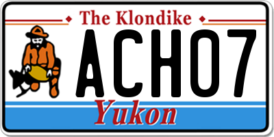 YT license plate ACH07