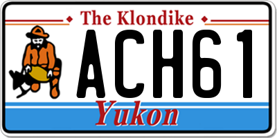 YT license plate ACH61