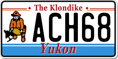 YT license plate ACH68