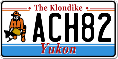 YT license plate ACH82