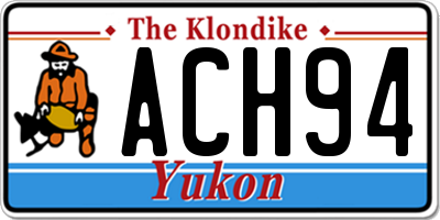 YT license plate ACH94